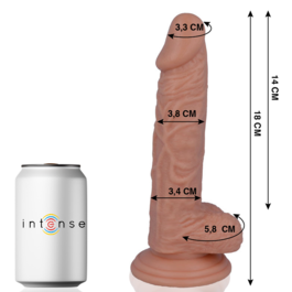 11 pene realístico 18 cm Ø 3.8 cm MR Intense