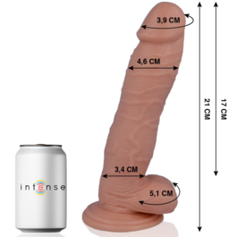 24 pene realístico 21 cm Ø 4.6 cm MR Intense