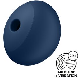 Air power 4 estimulador & vibrador 12 vibraciones azul Satisfyer