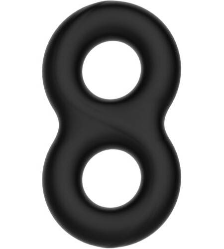 Anillo doble silicona infinity Crazy Bull