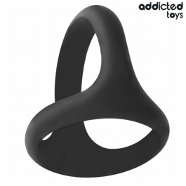 Anillo triple grueso para el pene Addicted Toys