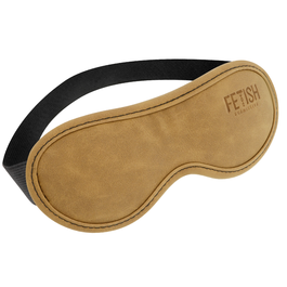Antifaz cuero vegano con forro de neopreno Fetish Submissive Origen