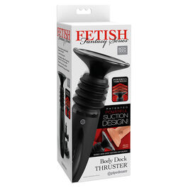 Body dock thruster sujeta dildos con 7 modos de empuje negro Fetish Fantasy Series