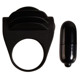 Chester anillo vibrador negro Pretty Love