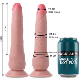 Crusader dildo realista dual density 21.5 cm Ø 4.46 cm Rockarmy