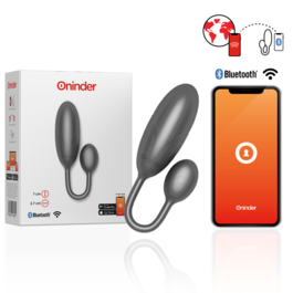 Denver huevo vibrador negro 7 x 2.7 cm - app gratuita Oninder