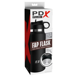 Fap flask estimulador de botella discreto transparente modelo 1 Pdx Plus