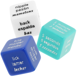 Juego de dados eróticos Waterfeel