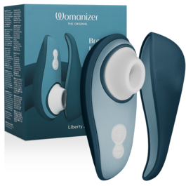 Liberty 2 estimulador & succionador clítoris azul Womanizer