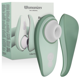 Liberty 2 estimulador & succionador clítoris verde claro Womanizer