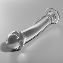 Modelo 11 dildo cristal transparente 16 cm Ø 3 cm Nebula Series by Ibiza
