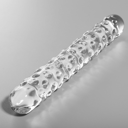 Modelo 15 dildo cristal transparente 18.5 cm Ø 3 cm Nebula Series by Ibiza