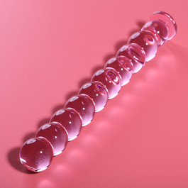 Modelo 22 dildo cristal rosa 21.5 cm Ø 2.5 cm Nebula Series by Ibiza