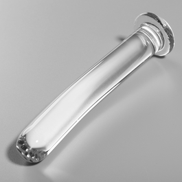 Modelo 9 dildo cristal transparente 15.5 cm Ø 2.5 cm Nebula Series by Ibiza